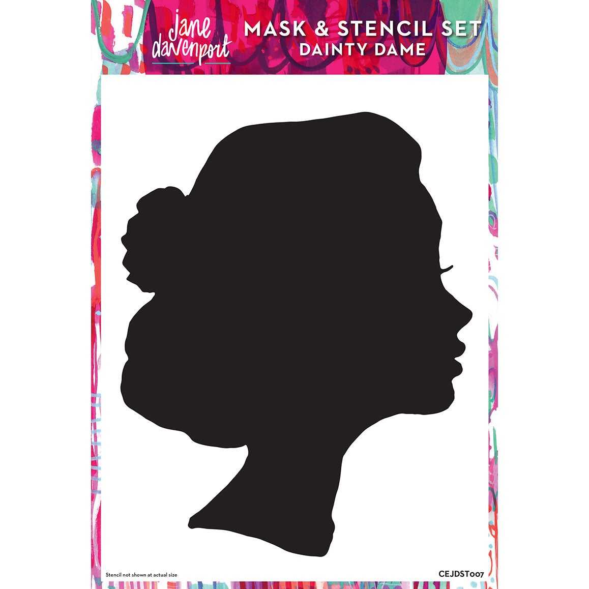 Jane Davenport Mask and Stencil Dainty Dame