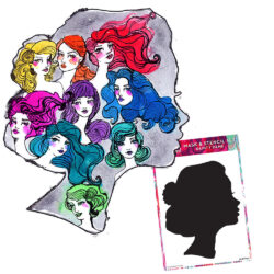 Jane Davenport Mask and Stencil Dainty Dame