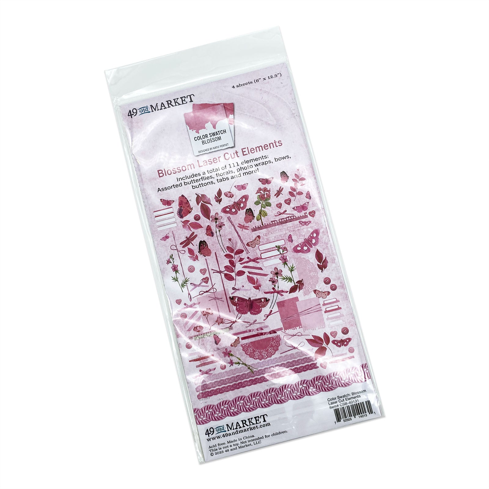 49 and Market Blossom Laser Cut Elements