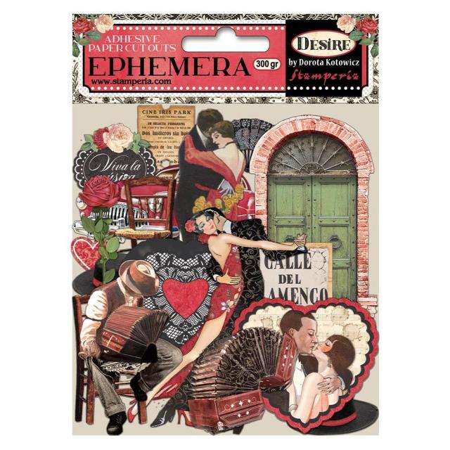 Stamperia Ephemera " Desire "