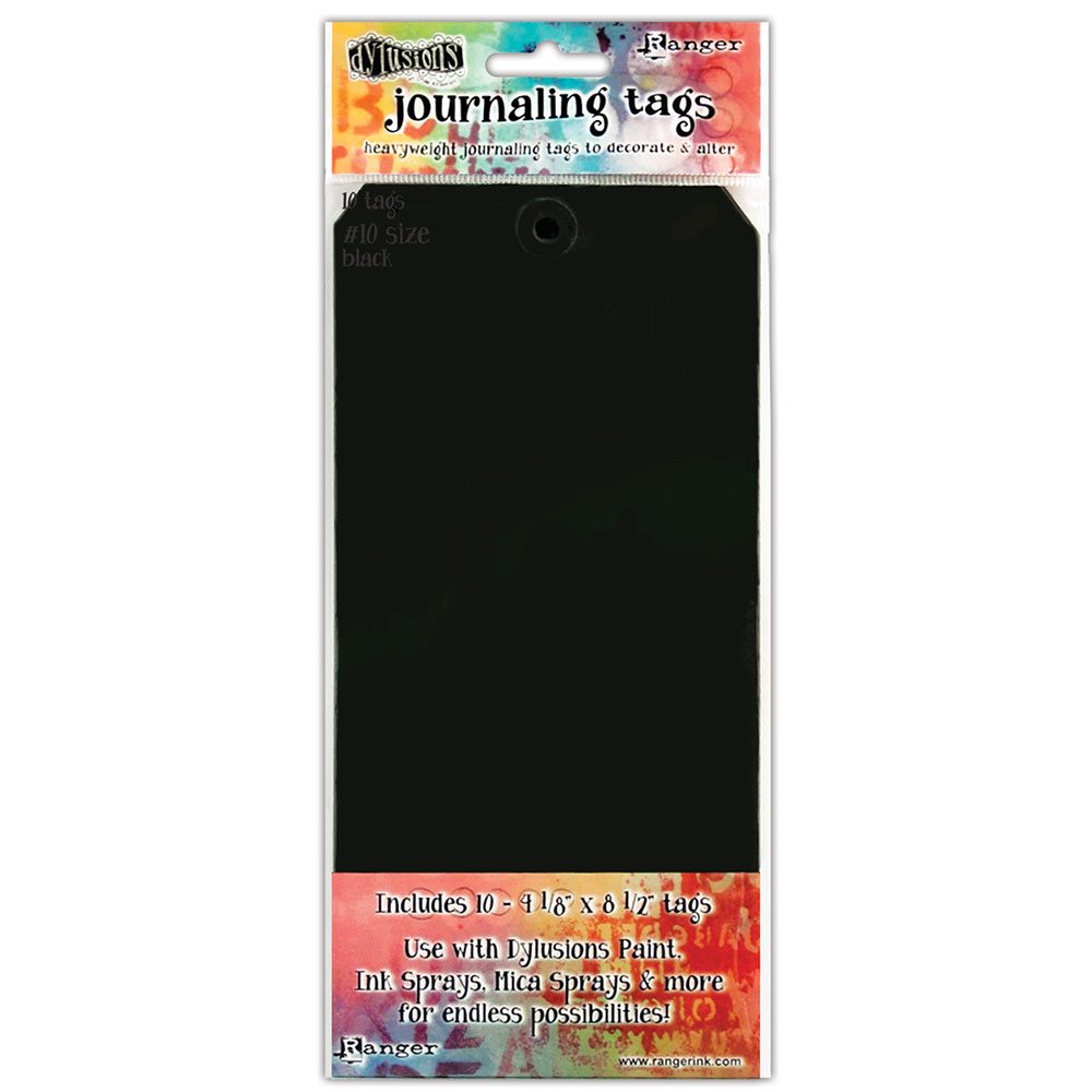 Dylusions Journaling Tag No 10 pack of 10