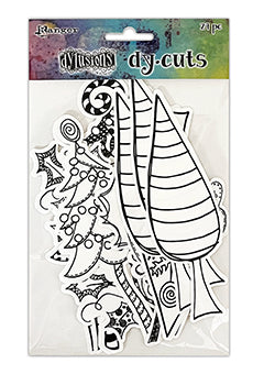 Dylusions Dy-cuts-Me Trees