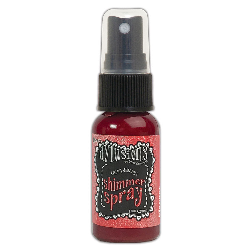 Dylusions SHIMMER Spray - Fiery Sunset