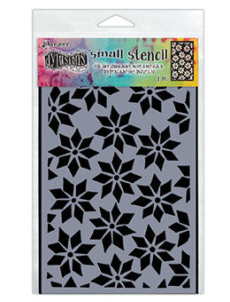 Dylusions Small Stencil-Star Flurry