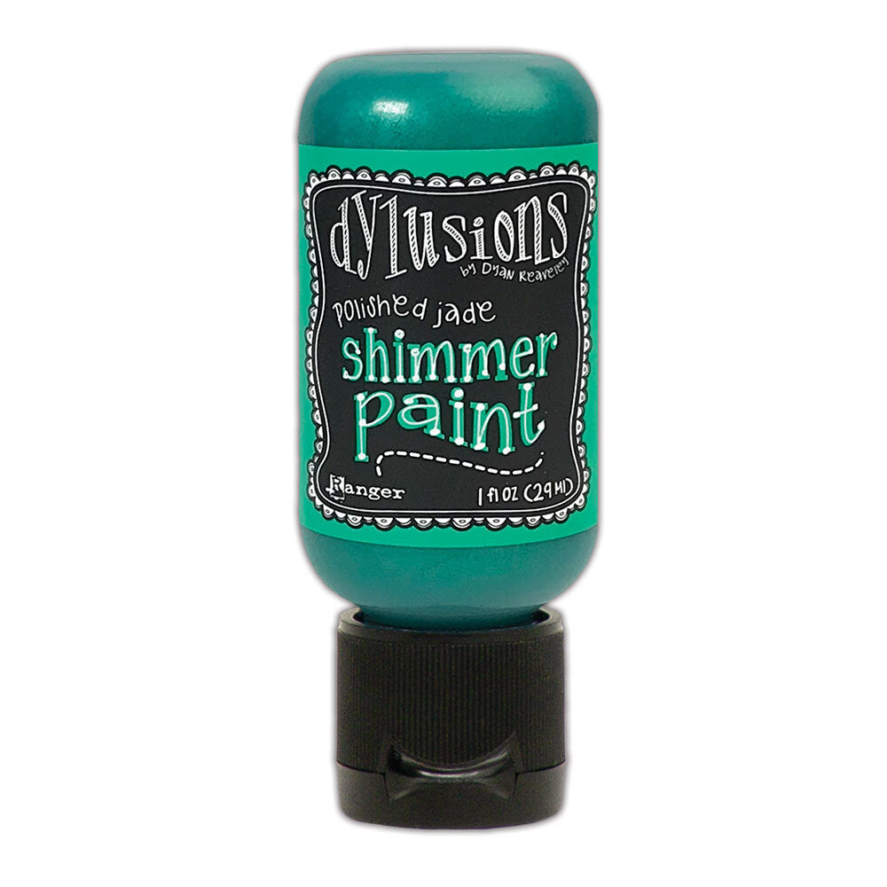 dylusions Shimmer Paint Polished Jade