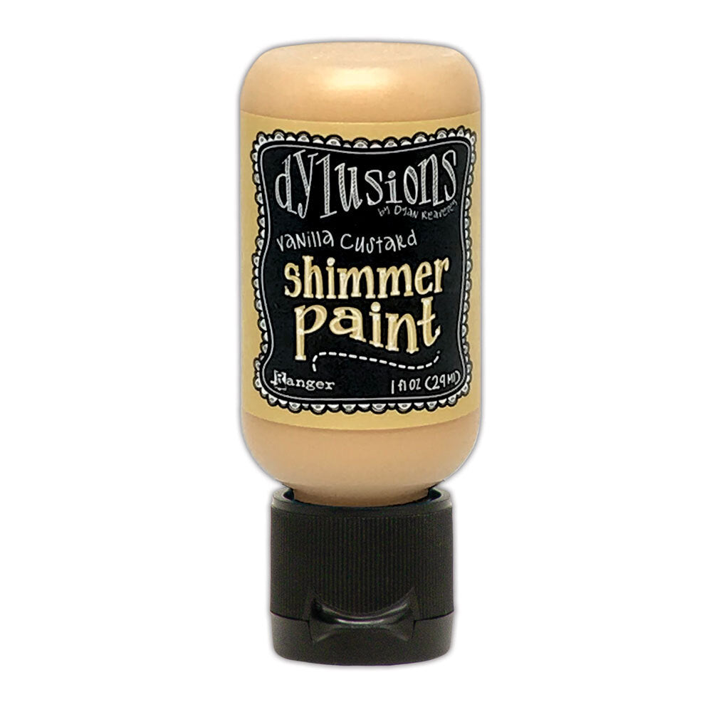 Dylusions Shimmer Paint Vanilla Custard