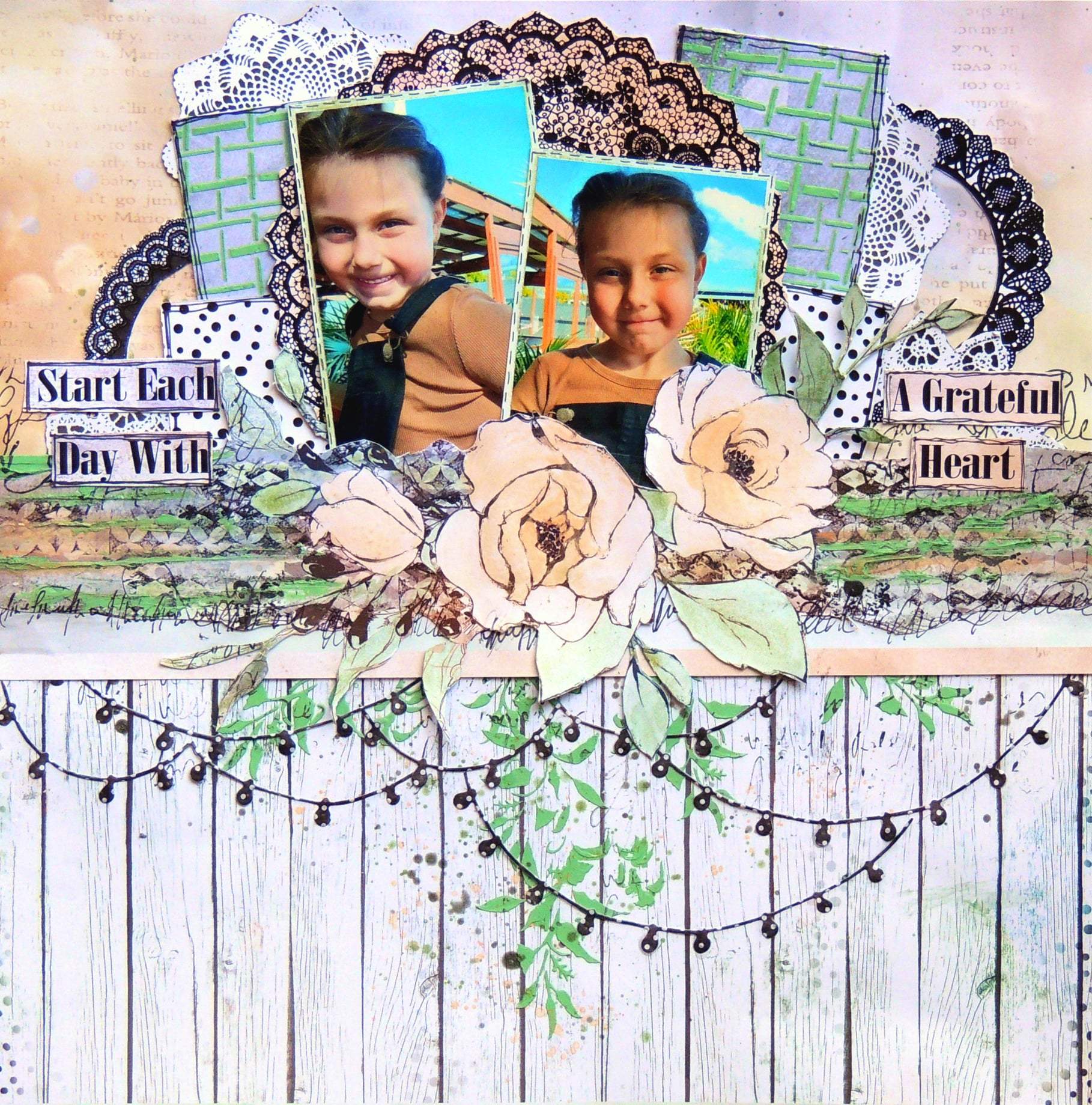 BeeArty String of Lights Metal Die