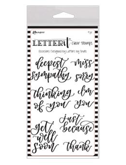 Ranger Letter It Stamp - Occasions
