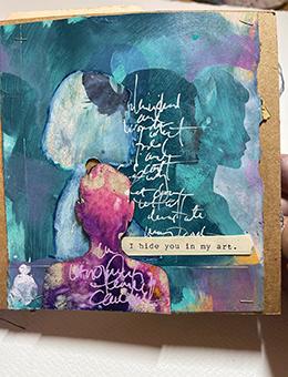 Dina Wakely chipboard shapes - Passport Photos