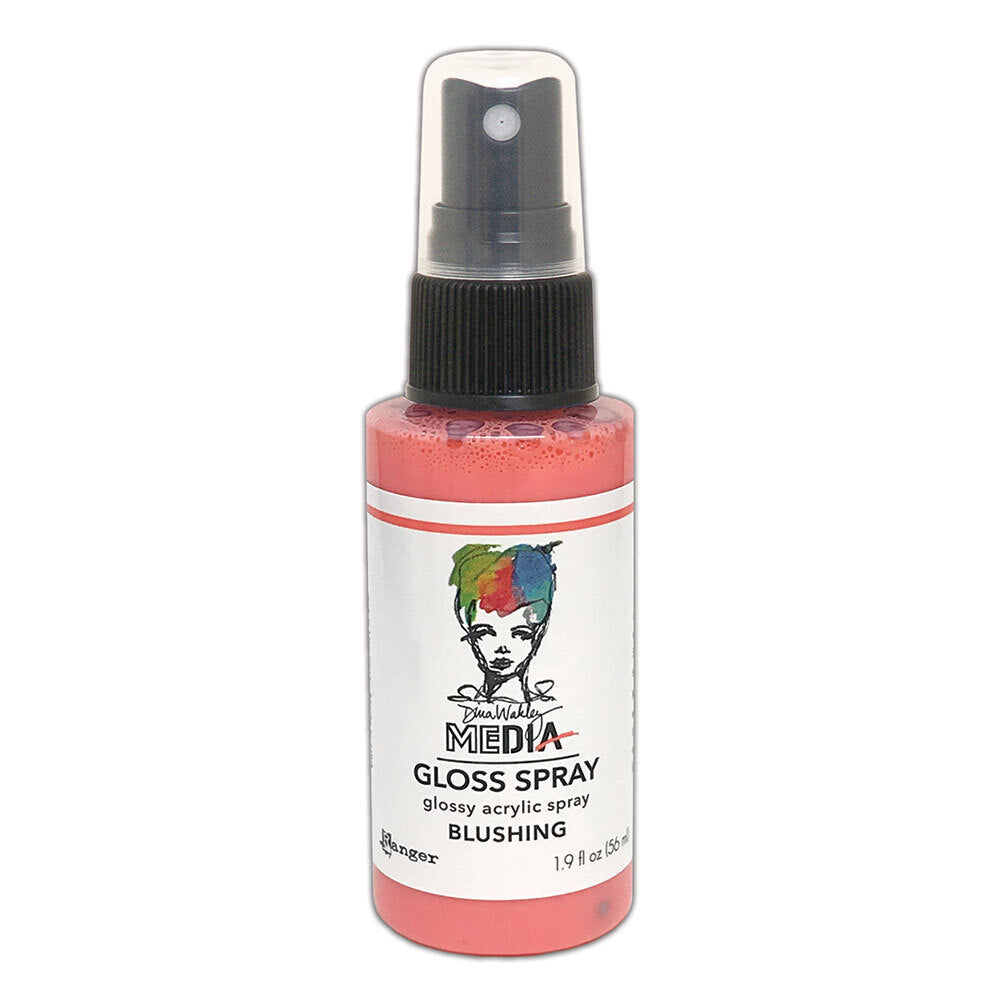 Dina Wakley Gloss Spray - Blushing