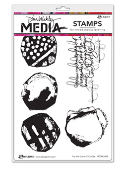 Dina Wakley Stamps For the Love of Circles