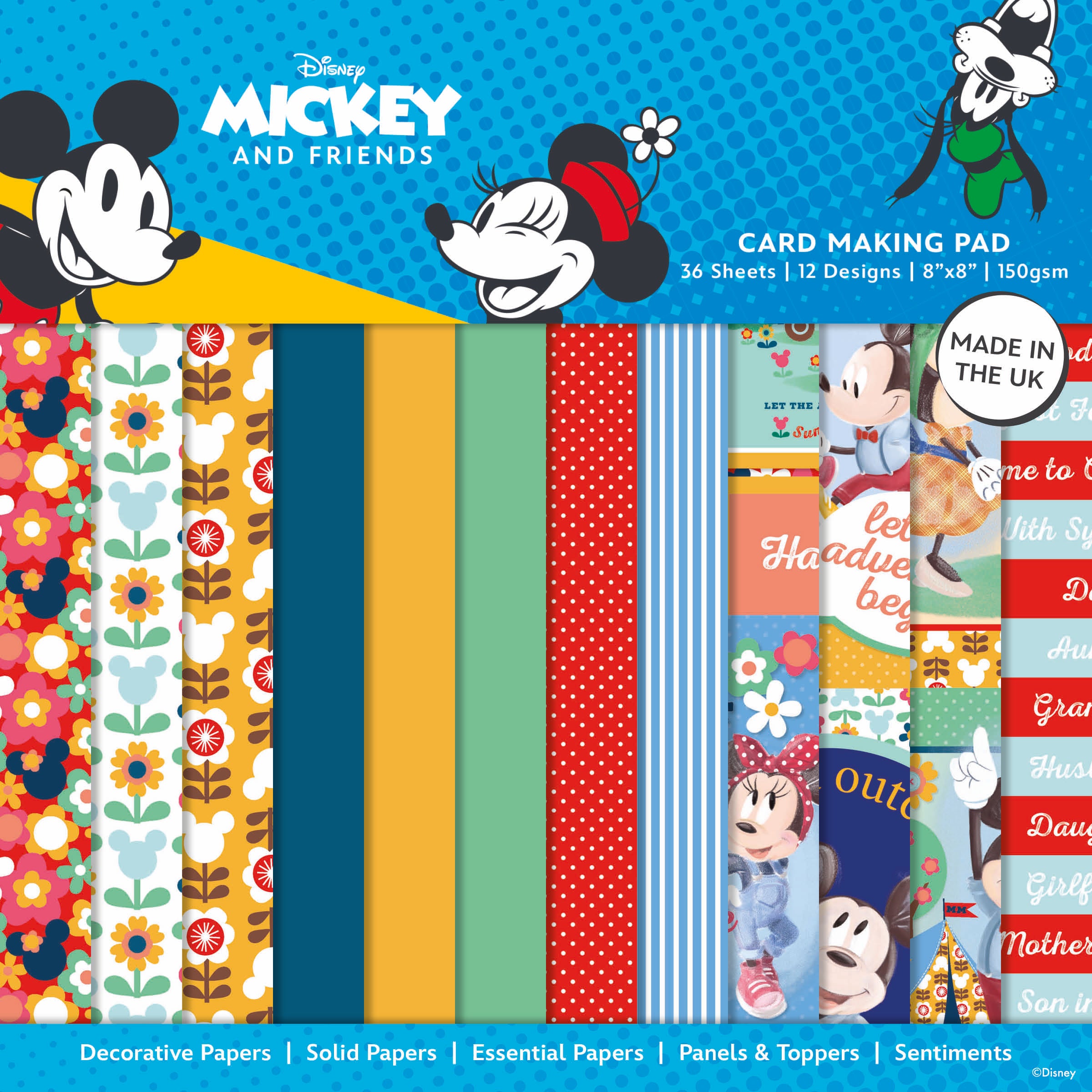 Disney classices Card Making Kit Mickey and Friends