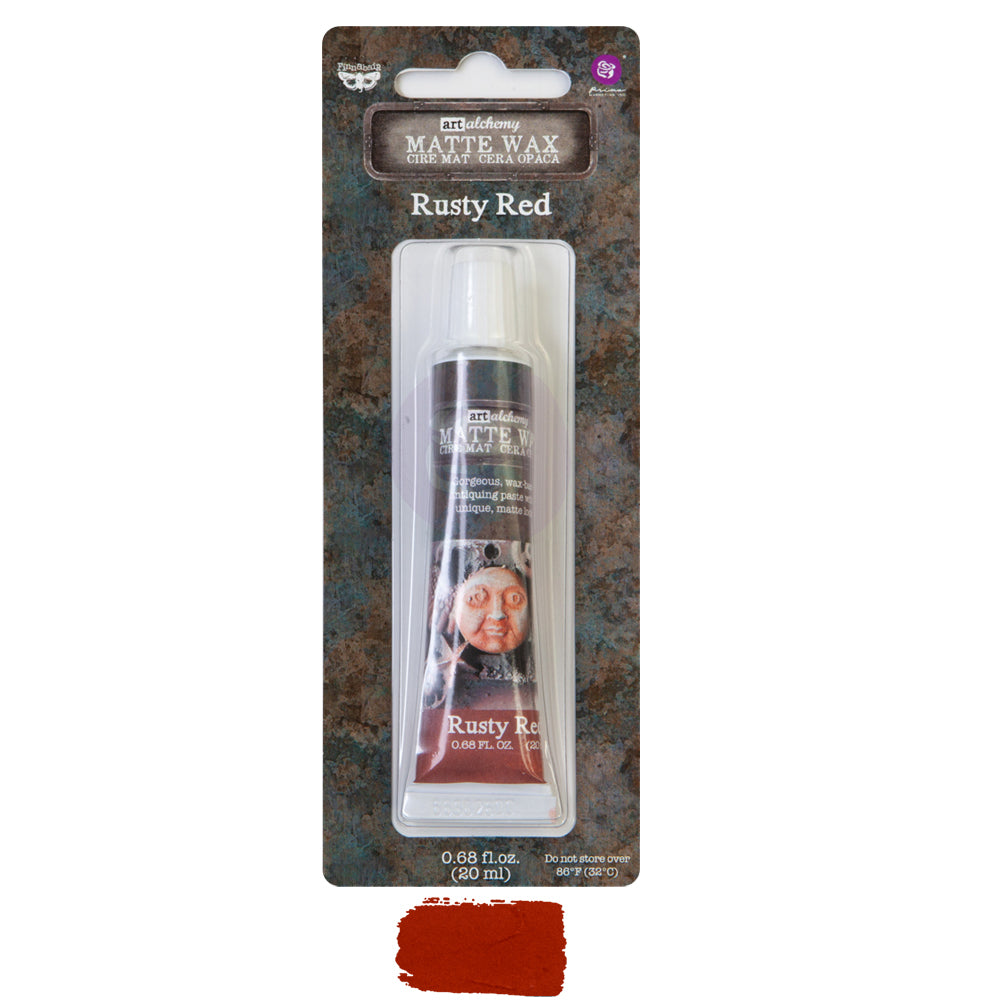 Art Alchemy-Matte Wax – Rusty Red.68oz (20ml)