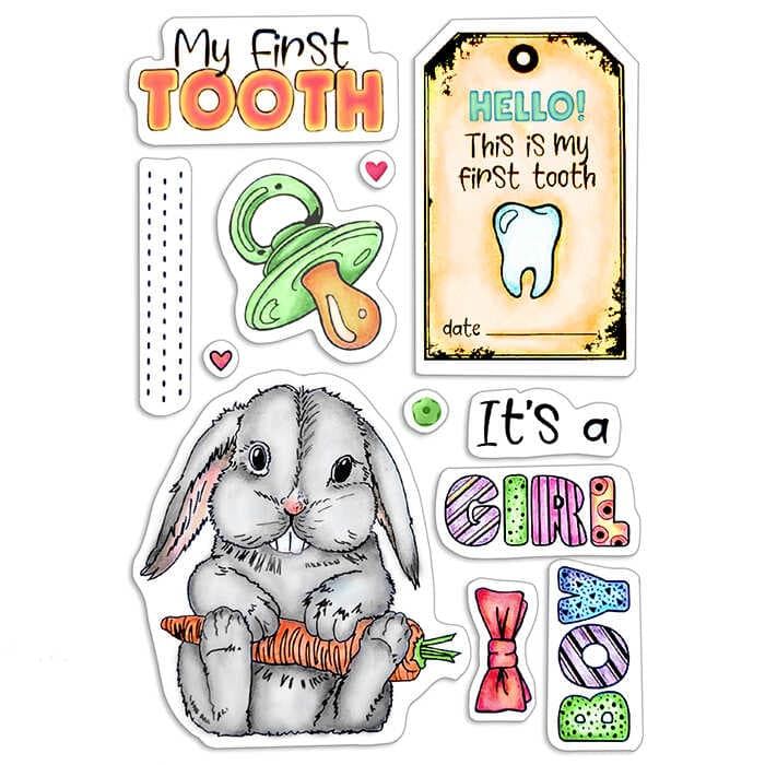 Caio Belle stamping Art - My First Tooth