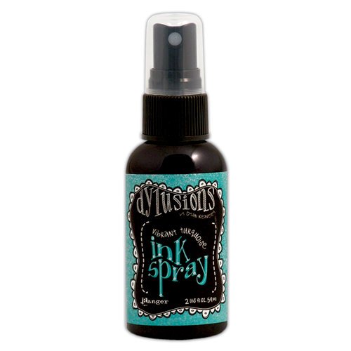 Dylusions Ink Spray - Vibrant Turquoise