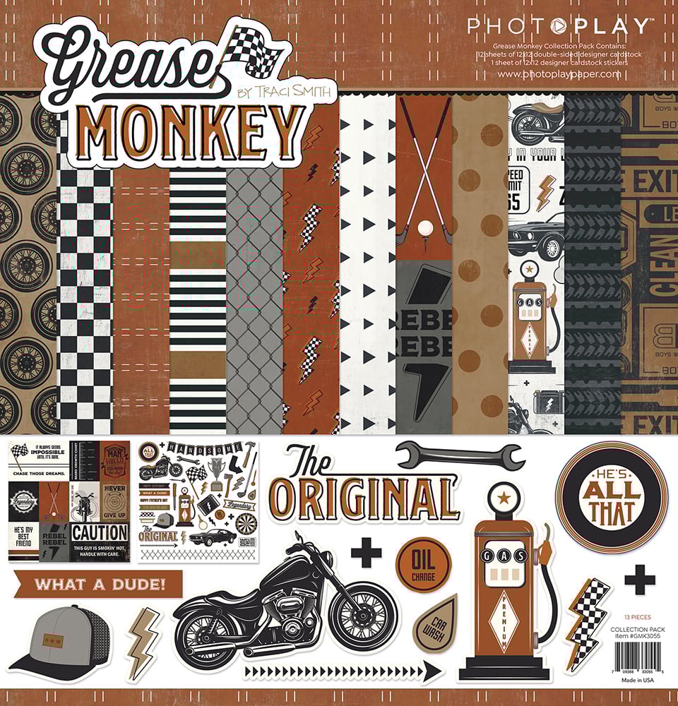 Photo play - " Grease Monkey " collection Pack