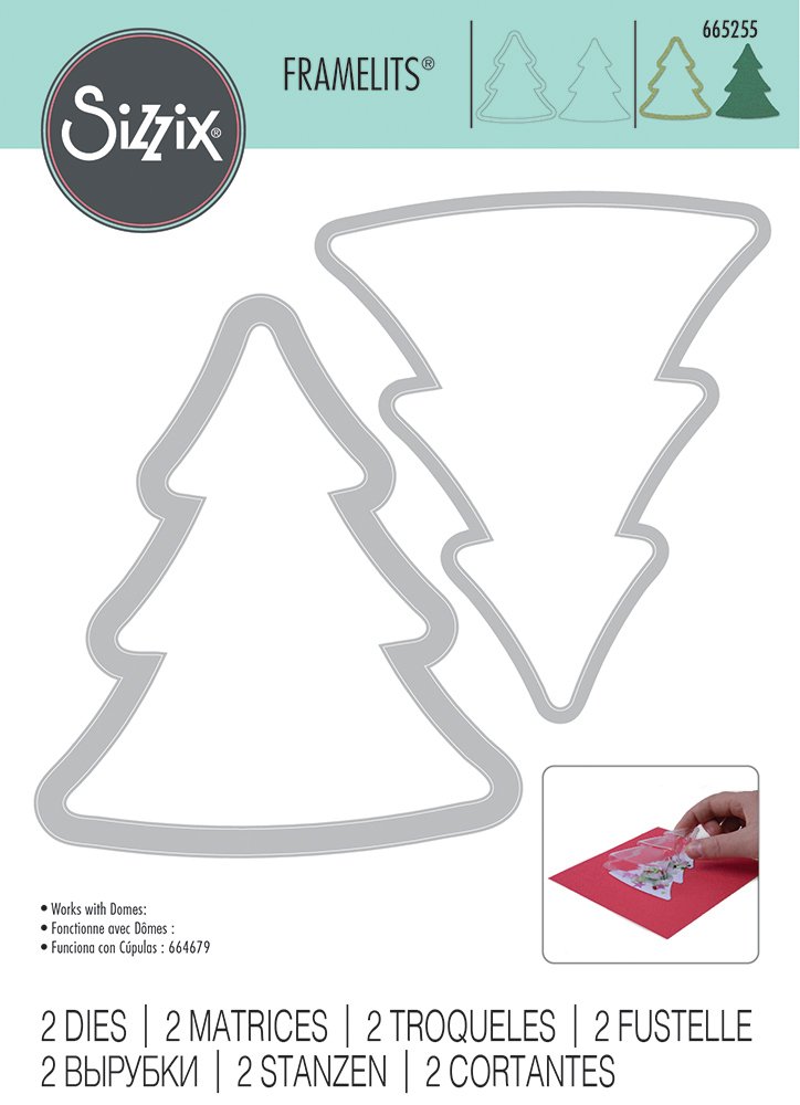 Sizzix Framelits Die christmas tree