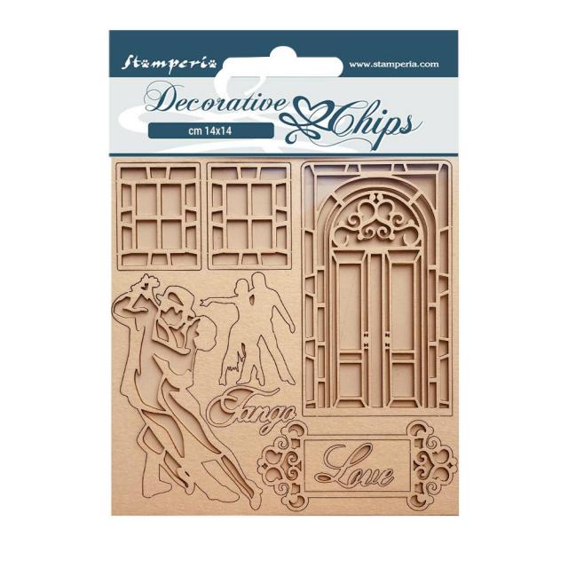 Stamperia - Decorative Chips - Desire