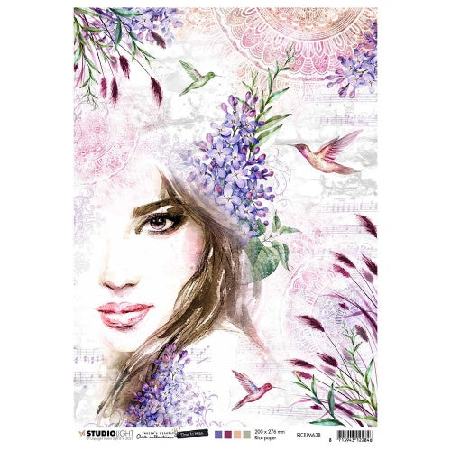 Studio Light Rice Paper TIME TO RELAX MA38