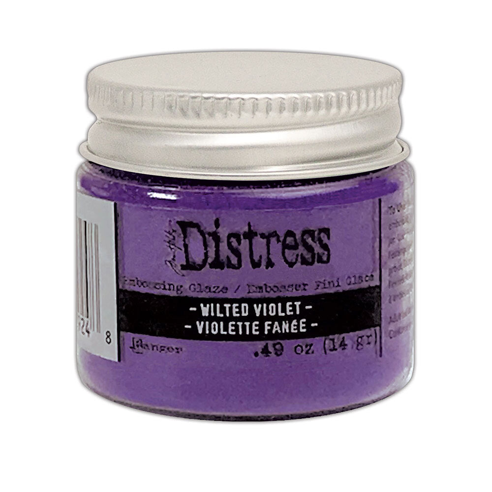 Distress Embossing Glaze Wilted Violet