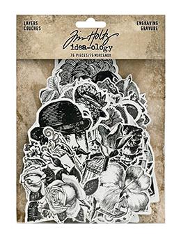 Tim Holtz Collection Idealolgy - Layers -Engraving