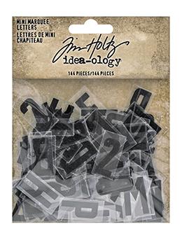 Tim Holtz Collection Idealolgy - Mini Marquee Letters