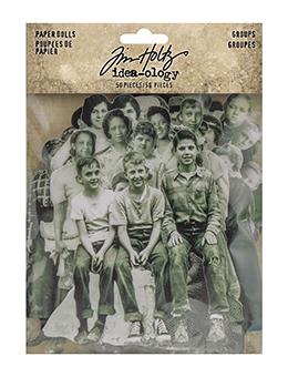Tim Holtz Collection Idealolgy - Paper Dolls - Groups