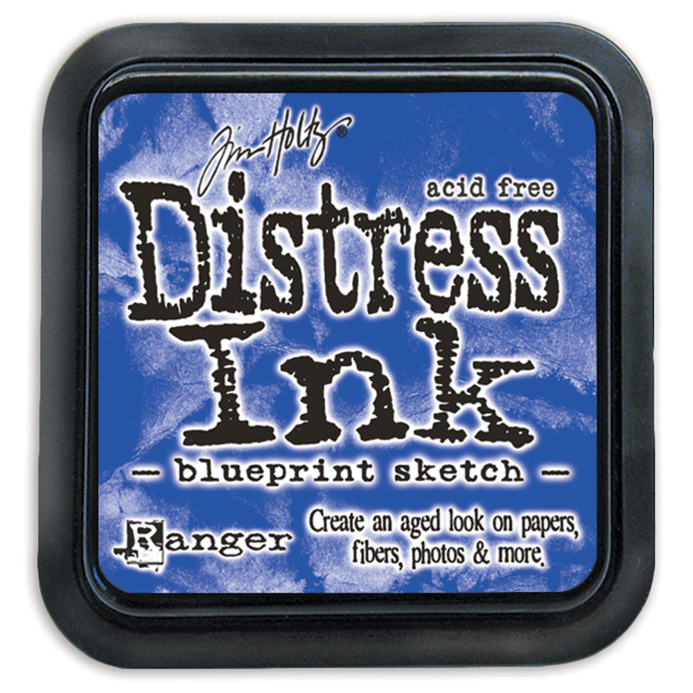 Distress Ink - BLUEPRINT SKETCH