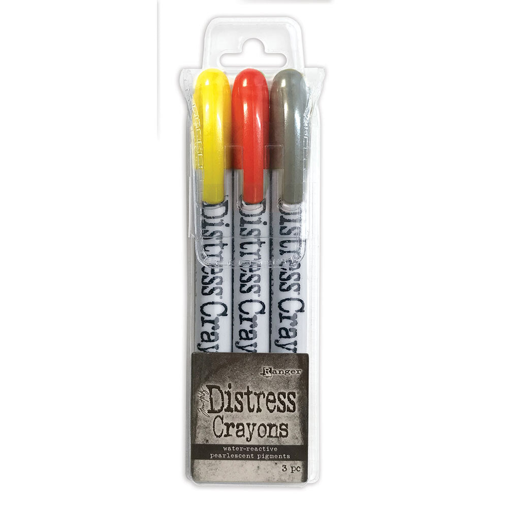 Distress Pearl Crayons Halloween Set 3