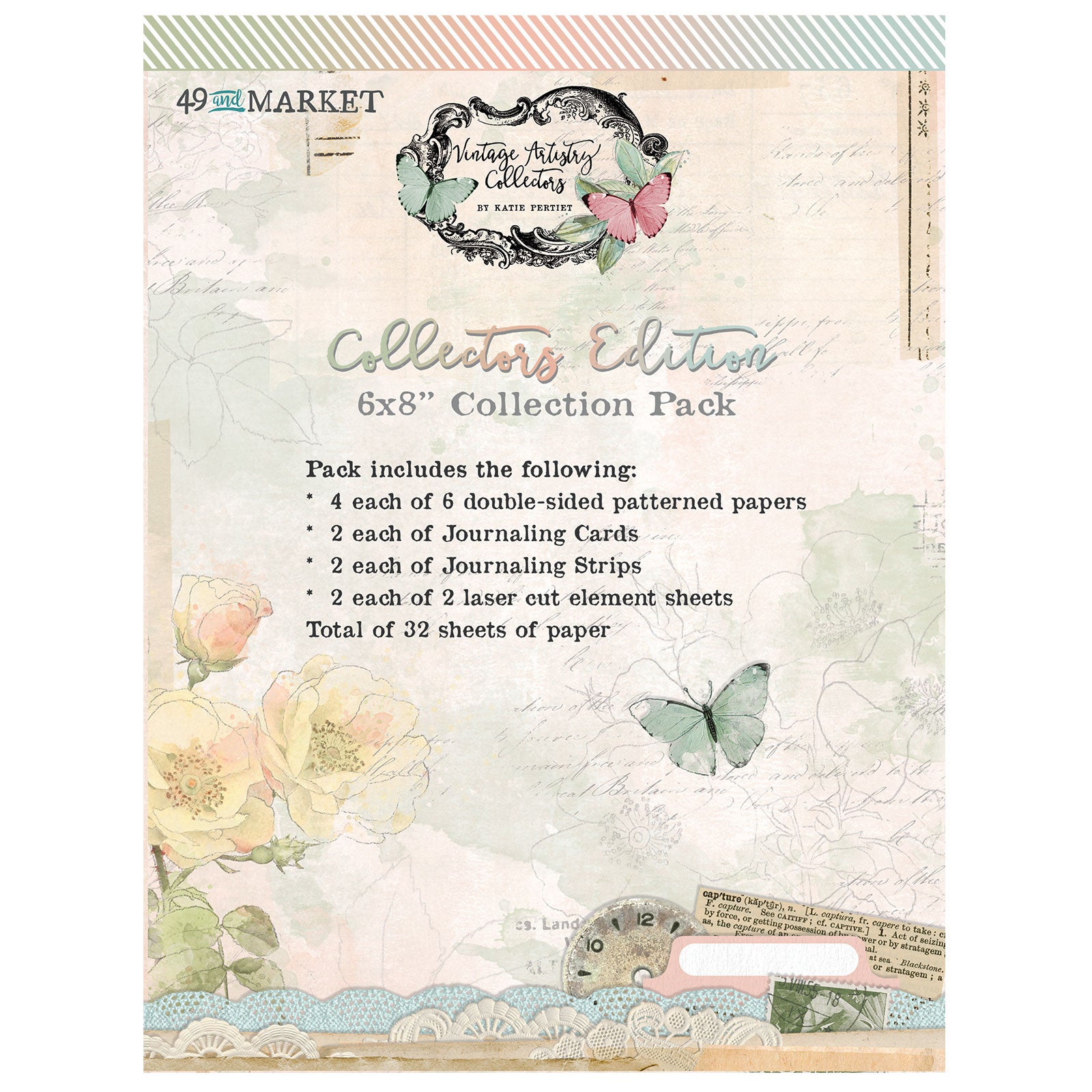 49 & Market Vintage Artistry 6 x 8 Collectors Edition