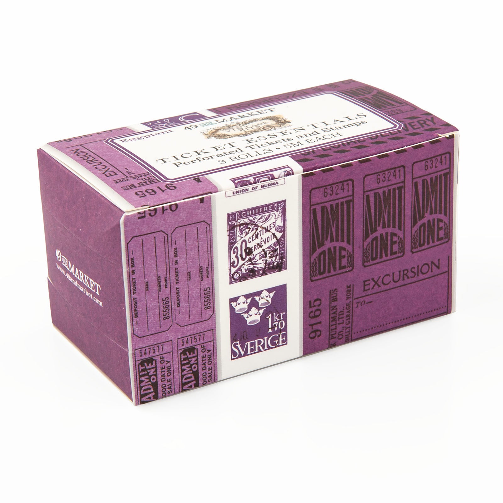 49 and Market Ticket Essentials - Eggplant