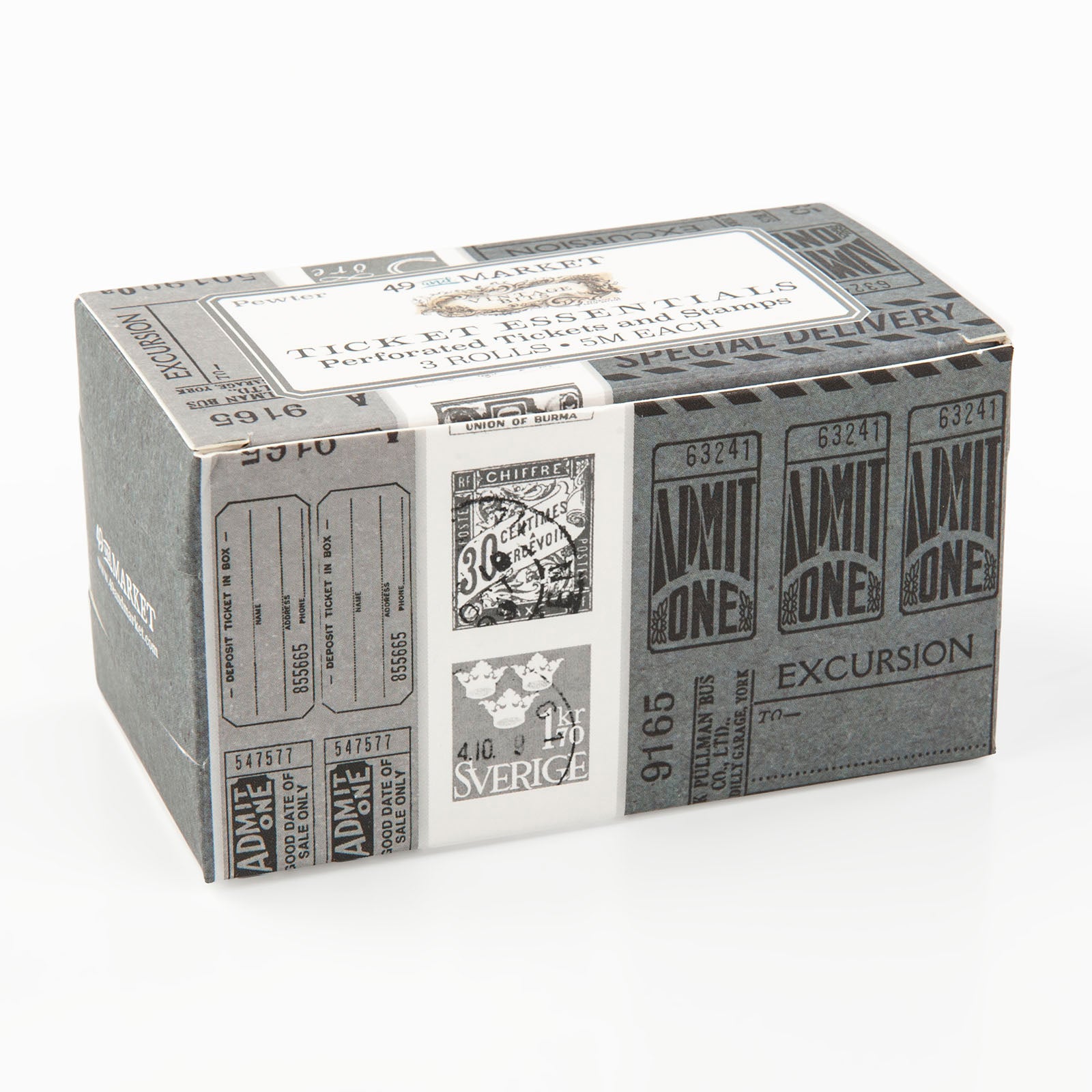 49 and Market Ticket Essentials - Pewter