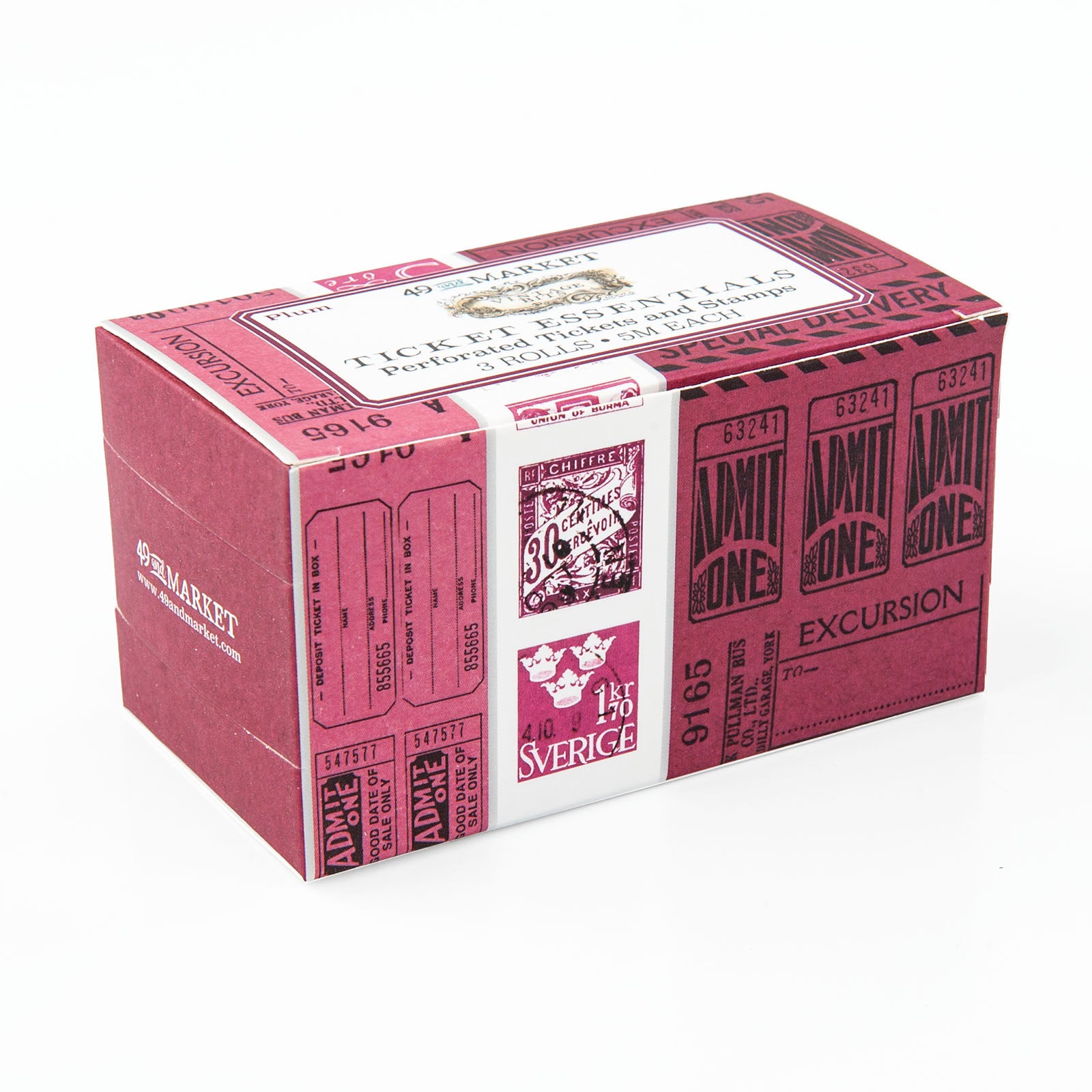 49 and Market Ticket Essentials - Plum