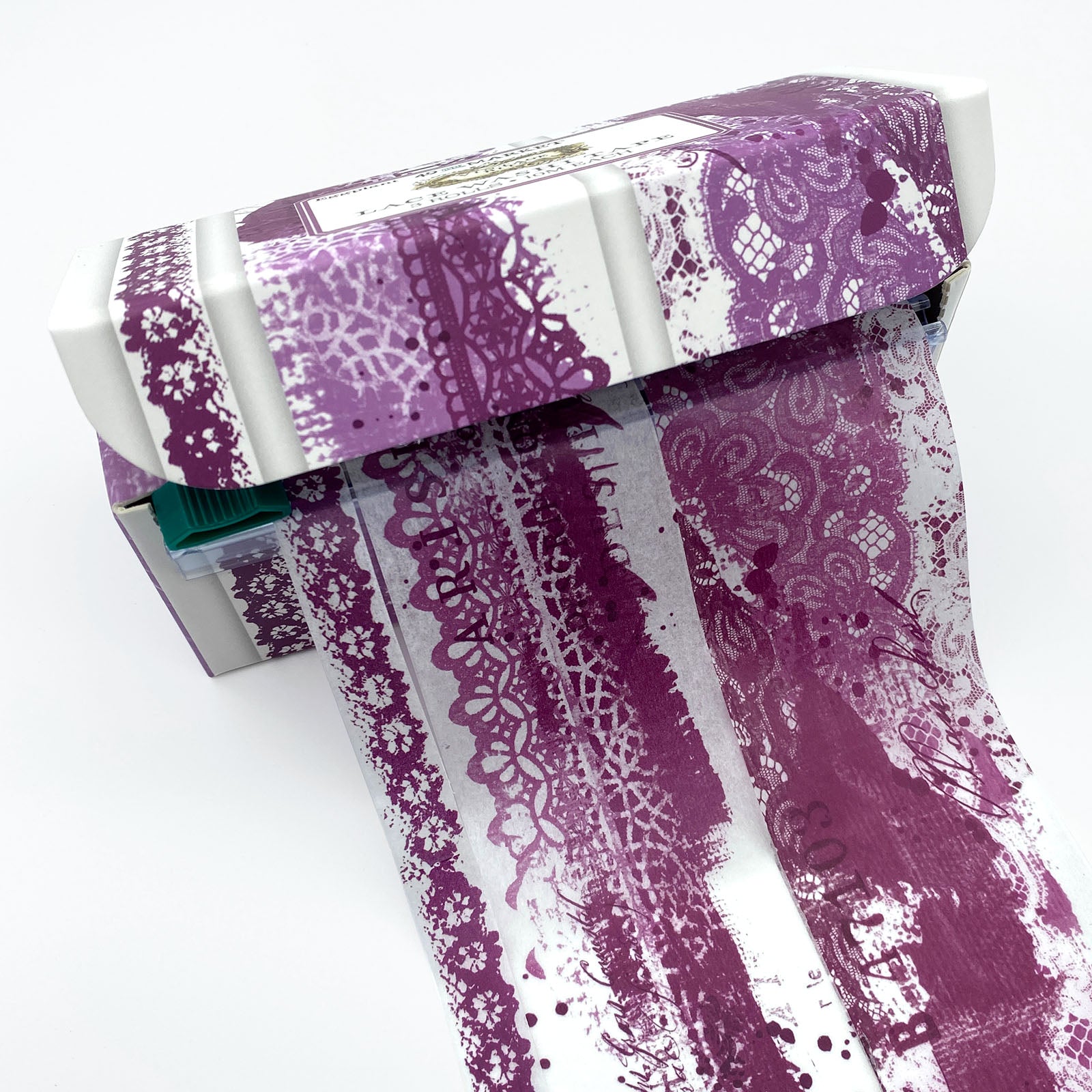 49 and Market Vintage Bits Lace Washi Tape - Eggplant