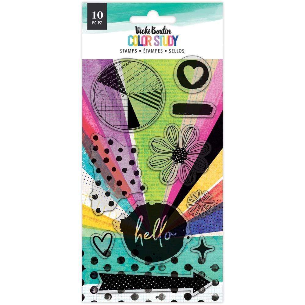 Vicki Boutin - Color Study Stamp Set Hello