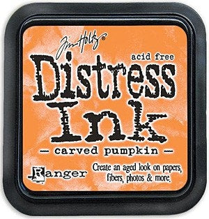 Distress Ink - Carved Pumpkin