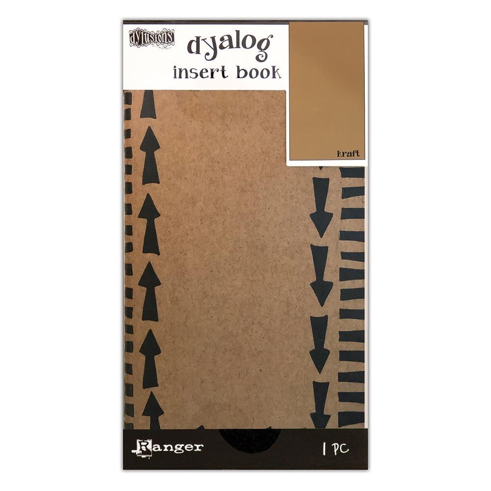 Dylusions dyalog insert book - Kraft -