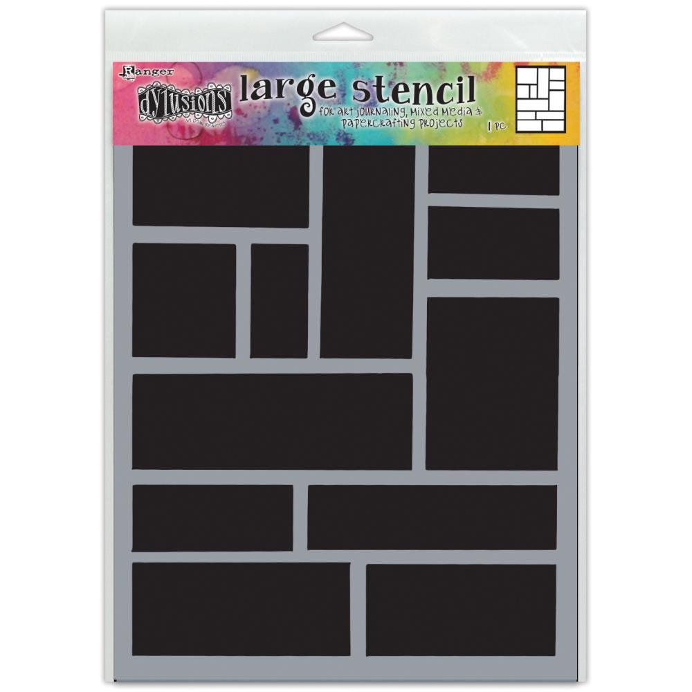 Dylusions Stencil Large Blocking