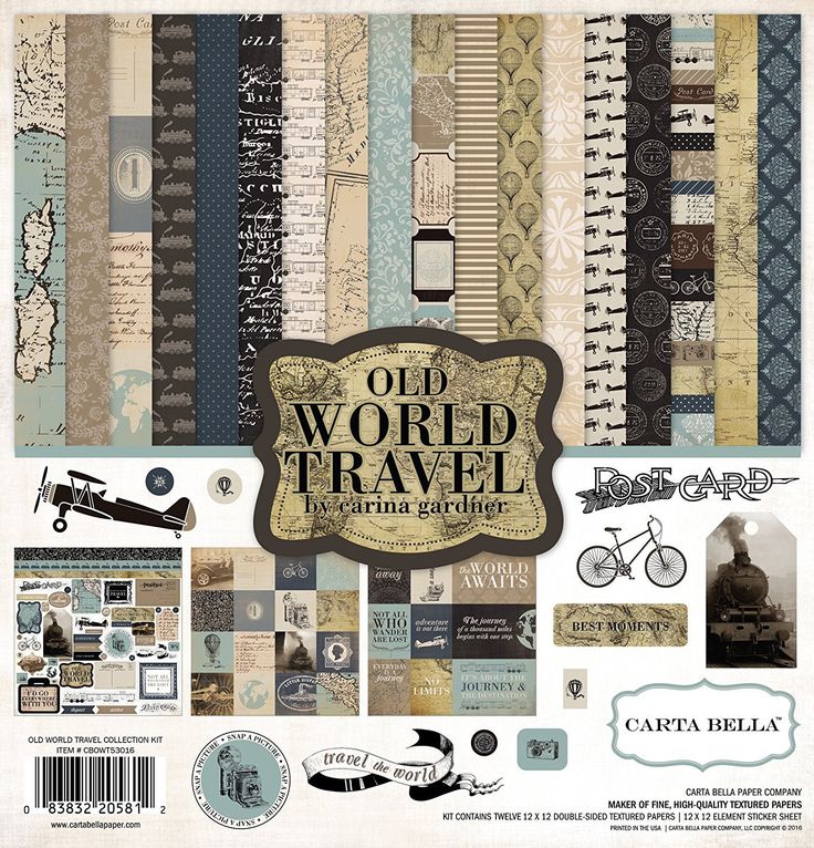 Carta Bella Old World Travel