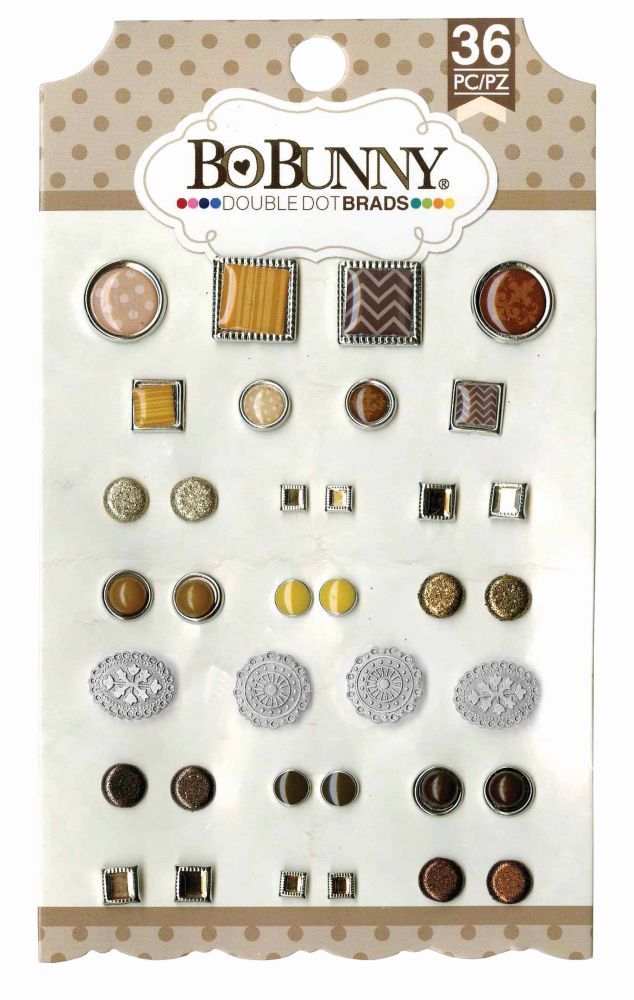 Bo Bunny double Dot Brad Mocha