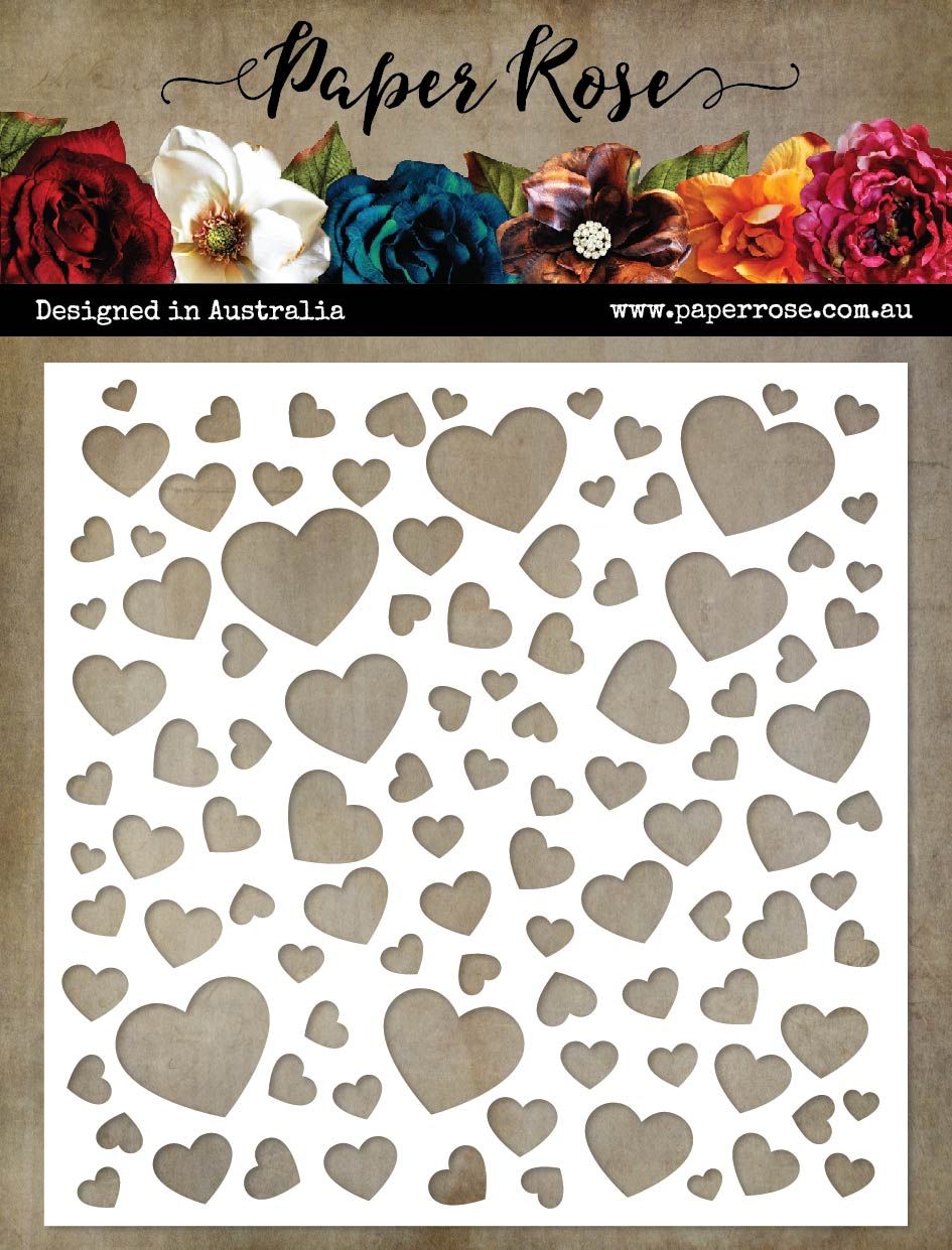 Paper Rose - Scattered Hearts