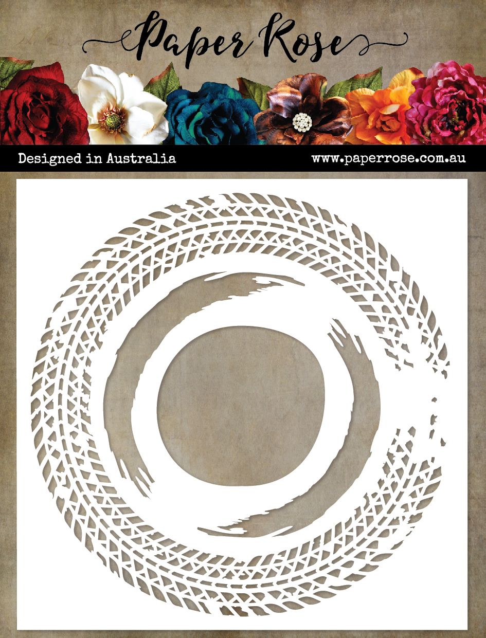 Paper Rose Big Tyre Track Circle