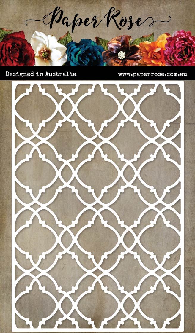 Paper Rose metal Die Chloe's Coverplate Layer 2