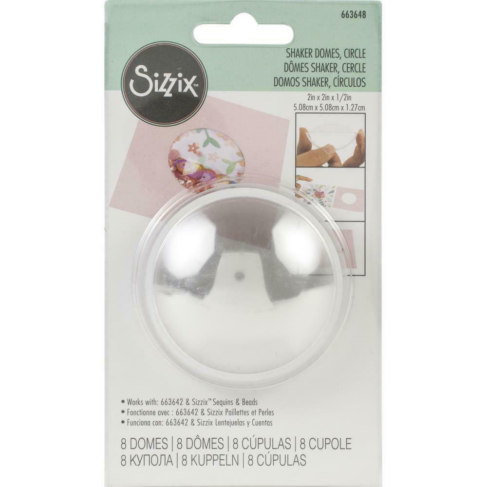 Sizzix Shaker Domes - Circle 2"