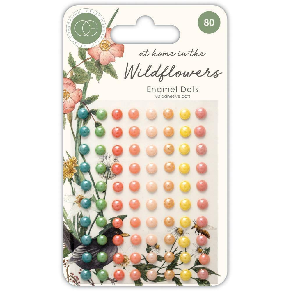 Craft Consortium Enamel Dots - Wildflower