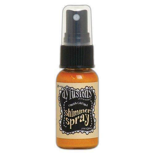 Dylusions Shimmer Spray - Vanilla Custard 1oz