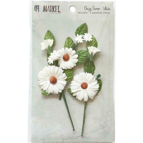 49 Market daisy Stems - white
