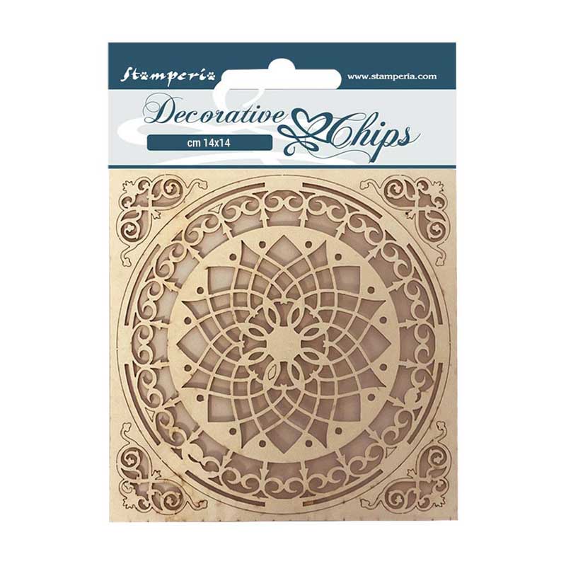Stamperia Decorative Chips Casa Grande