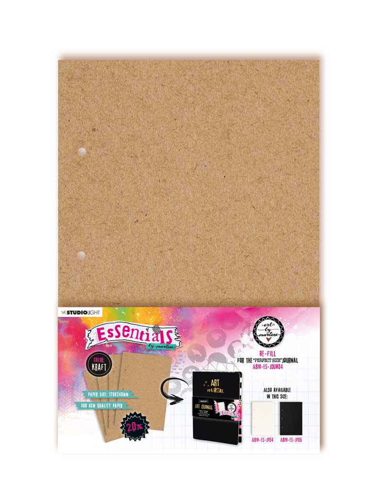 Art By Marlene Journal PERFECT RE-FILL KRAFT