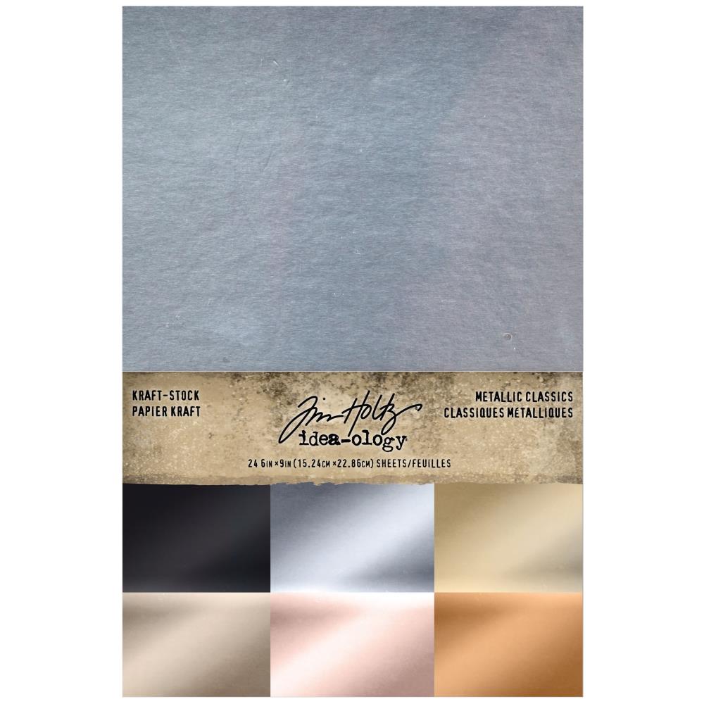 Tim Holtz Kraft - stock Metallic Classics